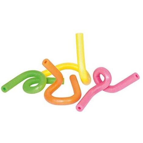Bestway – Noodle in schiuma per piscina Aqua Bones – Sviluppa la fiducia in acqua – Per esercizi acquatici – Materiale resistente e modellabile (1/10)