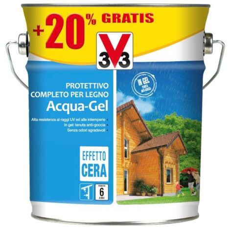 IMPREGNANTE PROTETTIVO ACQUA-GEL NOCE SCURO