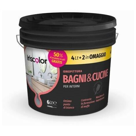 PITTURA BAGNI E CUCINE LT.4+2 OMAGGIO