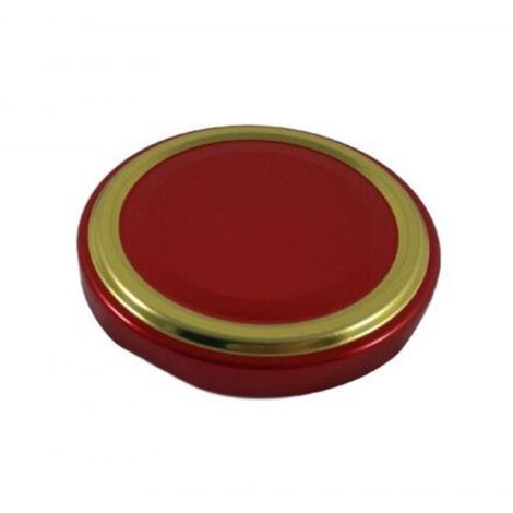 TAPPO CAPSULA TWIST- OFF PER BARATTOLI IN VETRO CHIUSURA ERMETICA 63MM