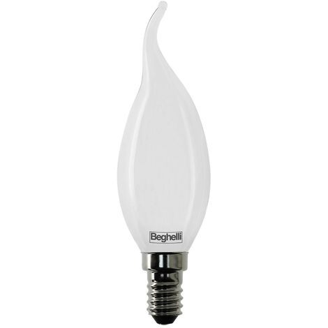 5PZ LAMPADA LED COLPO VENTO TUTTOVETRO E14 4W 4000K naturale 470 lm mm35x118h