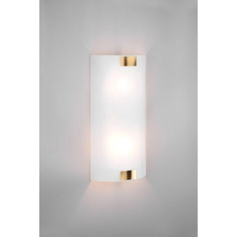 PURA APPLIQUE VETRO RETTANGOLARE GANCI METALLO OTTONE INVECCHIATO L.20 X H.40CM (1/2)