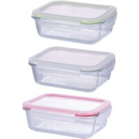 CONTENITORE RETT.1500 ML ERMETICO 3 COLORI ASSORTITI