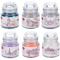 CITY CANDELA GIARA GRANDE 6 COLORI ASSORTITI 500 GR