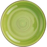 LIPARI PIATTO PIANO VERDE D27CMXH3CM