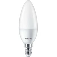 LAMPADINA A LED PHILIPS CANDELA 60W E14 2700K, LUCE CALDA