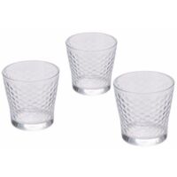 SET 3 BICCHIERI VETRO HONEY 290ML