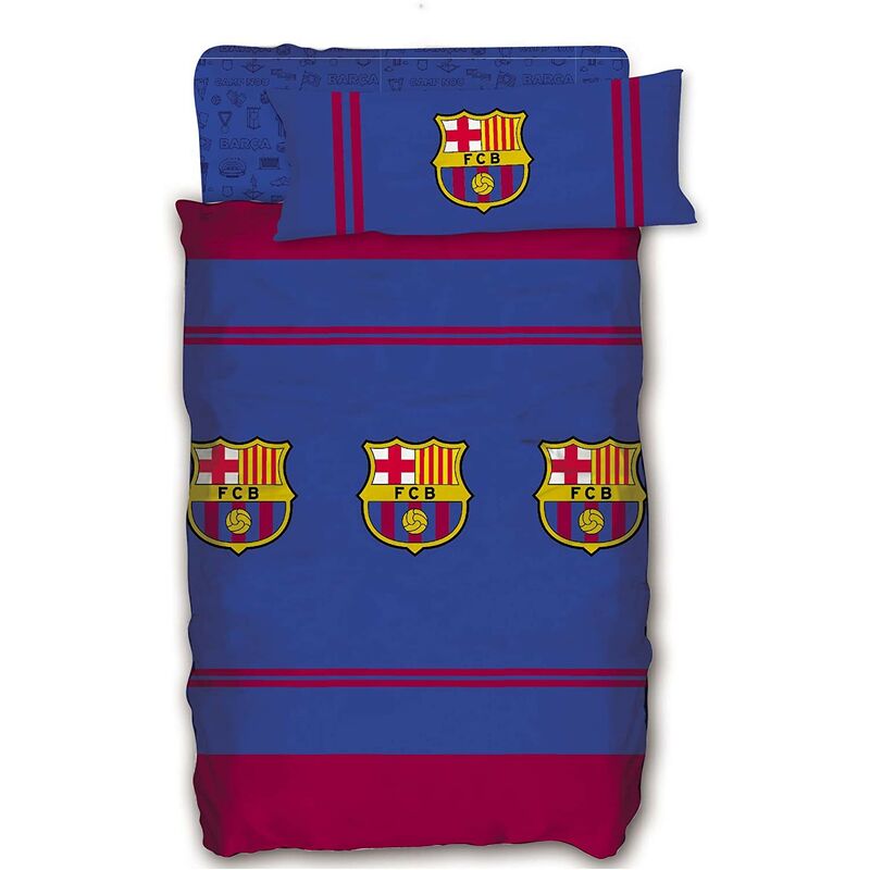 Juego de Sábanas del Futbol Club Barcelona Cama 90