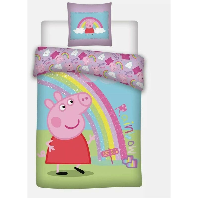 Funda Nórdica Microfibra 140x200cm Peppa Pig