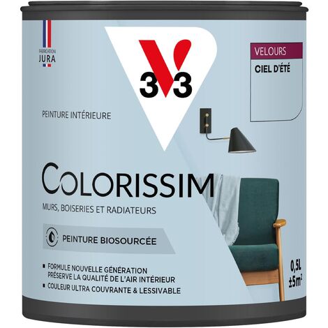 Peinture murale intérieure Colorissim® V33 Ciel d'été Velours 0,5L