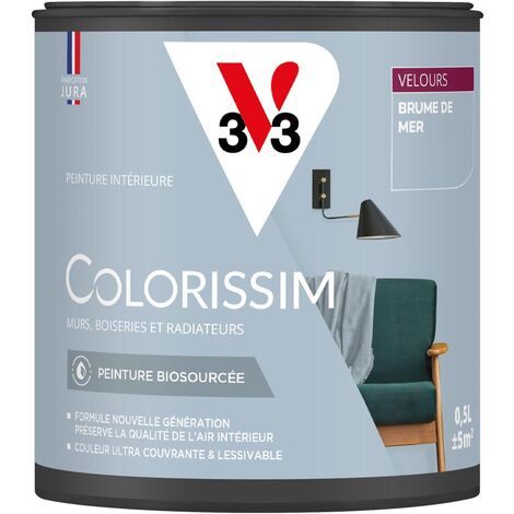Peinture murale intérieure Colorissim® V33 Brume de mer Velours 0,5L