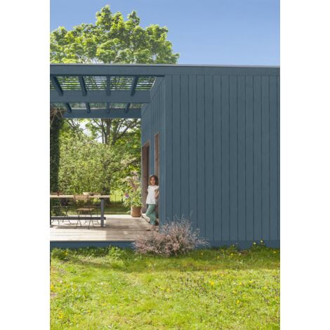 Peinture Bois Glycéro Addict – RAL 8011 Marron Brun Normand, Satin, 0.5L