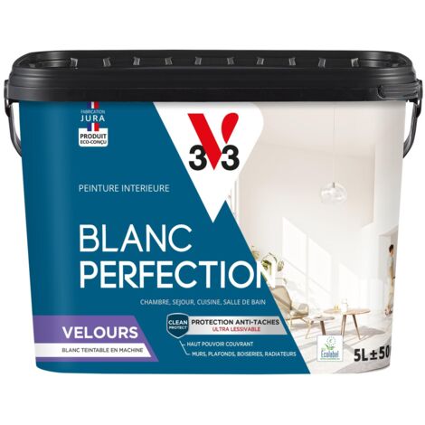 Peinture intérieure Blanc Perfection® V33 Blanc Velours 5L (1/5)