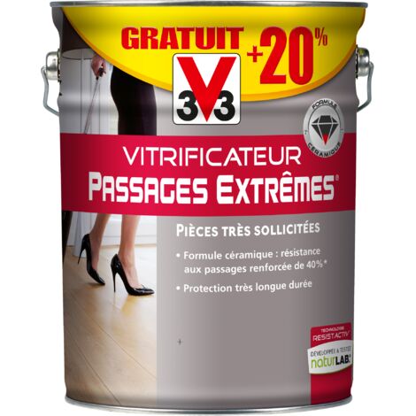 Vitrificateur Passages extrêmes® V33 Chêne moyen Satin 6L (1/5)