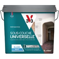 Sous-couche intérieure Universelle V33 Blanc Mat 5L