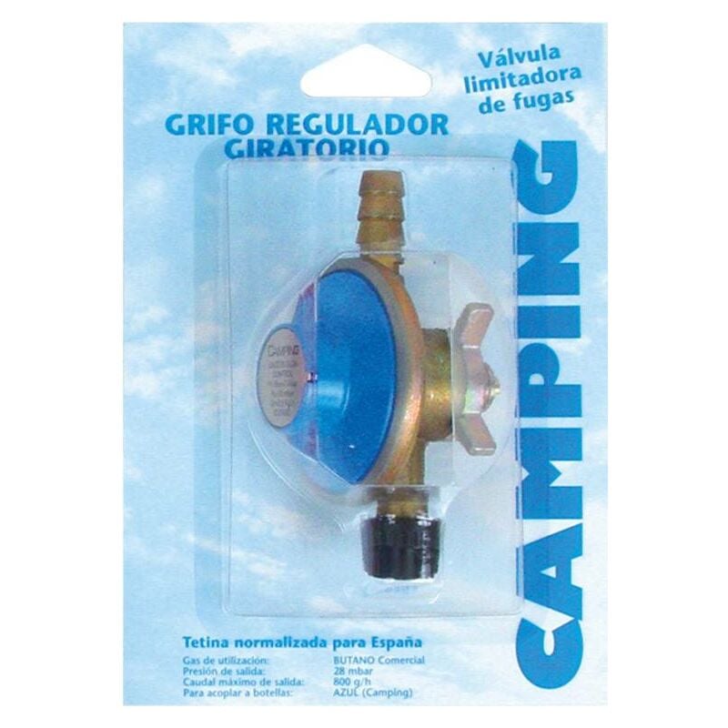 Grifo Camping Regulador Gas Giratorio 28 Gr Butsir