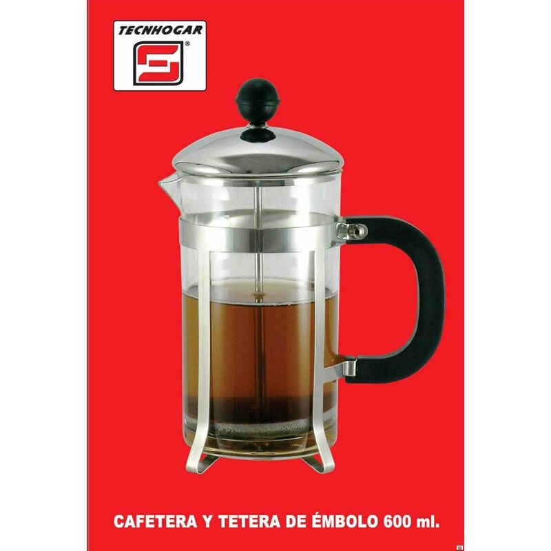 Cafetera Embolo 08Tz-600Ml Tecnhogar