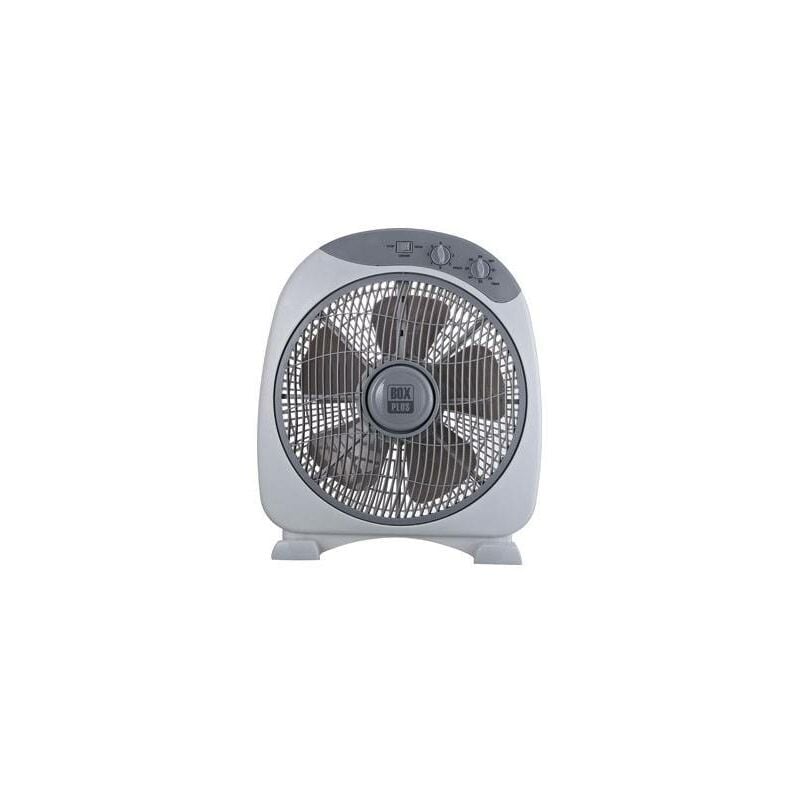 Ventilador box fan 30cm 40w con temporizador 1h 3 velocidades