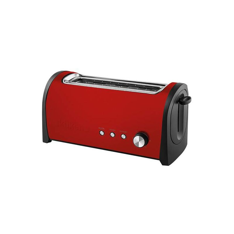 Tostador una ranura larga rojo-1000w