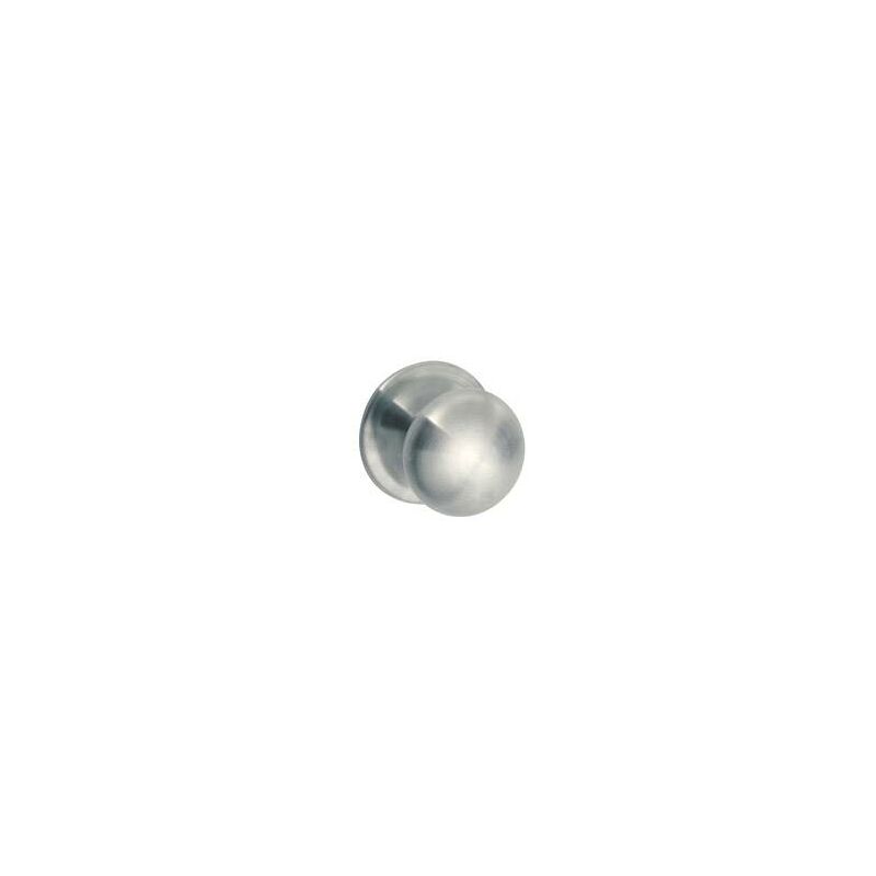 Pomo puerta inox satinado  85 mm