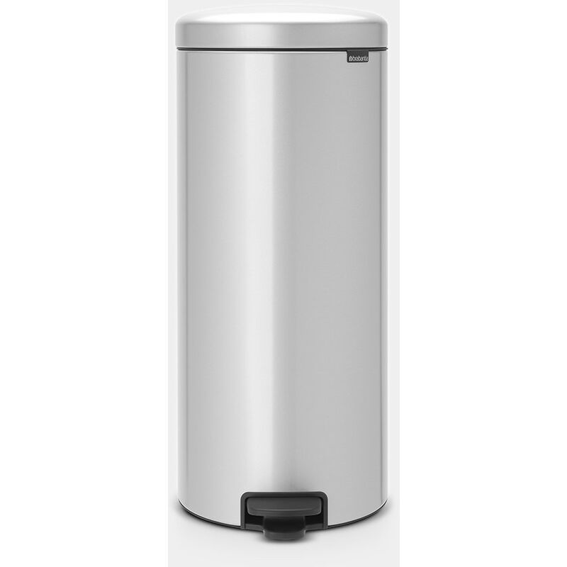 Cubo de basura Brabantia NewIcon Metallic Grey 30L