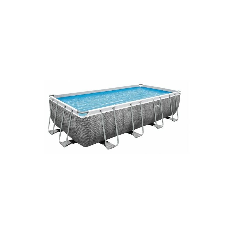 Piscina desmontable Bestway Power Steel Rectangular Pool Set 488x244x122cm