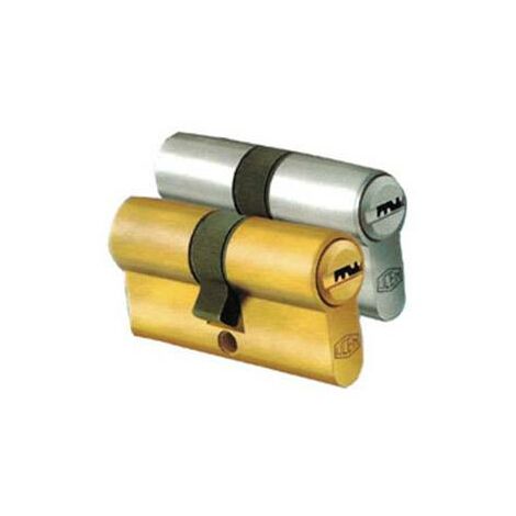 Cilindro seguridad Mul-T-Lock 33x38mm latón. Ferretería El Bombín