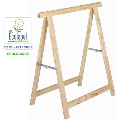 Caballete de Pino Standard Astigarraga ecol�gico 73.5x74x37cm