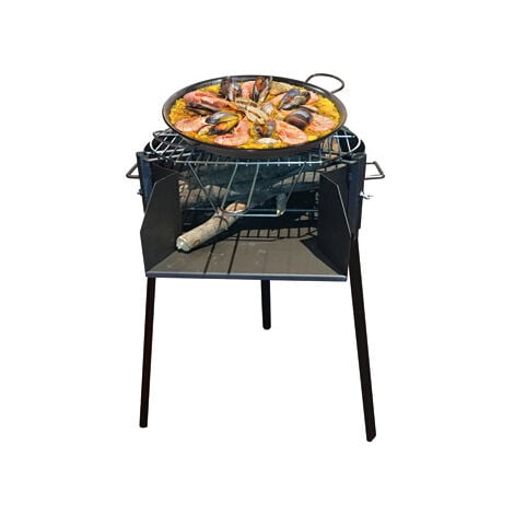 Barbacoa redonda Paella Imex El Zorro 60x75cm