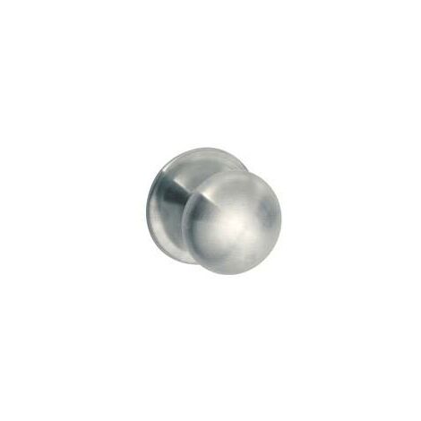 Pomo puerta inox satinado  85 mm