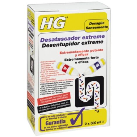 DESATASCADOR TUBERIAS QUIM HG 1 LT