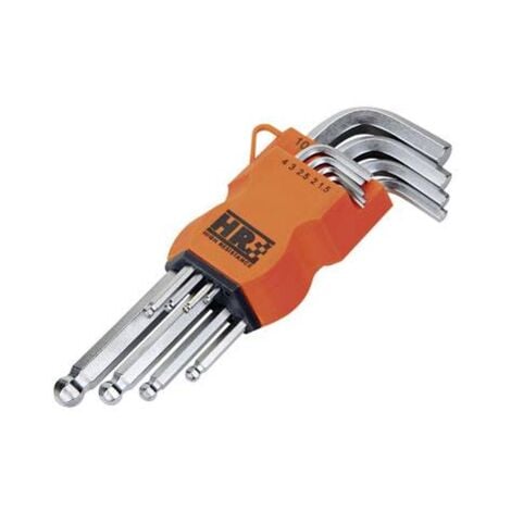 Llave allen bola juego 9 piezas
