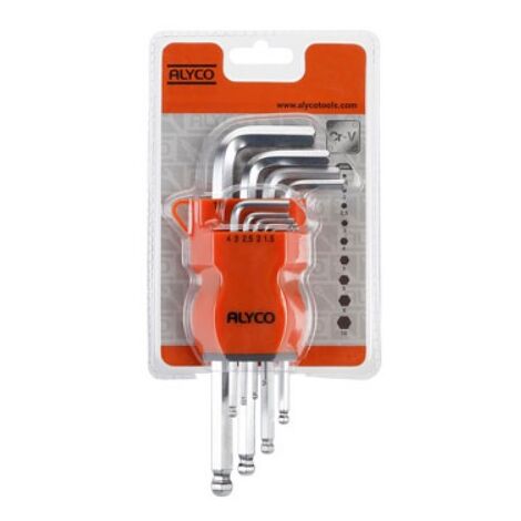 Llave allen bola juego 9 piezas