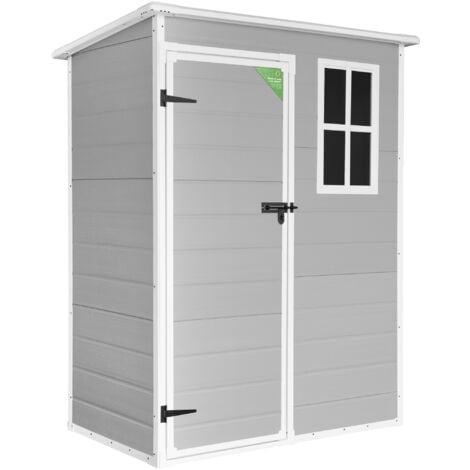 Wasabi Gartenhaus Kunststoff mit Boden 1.4 Unit 152x91x194cm