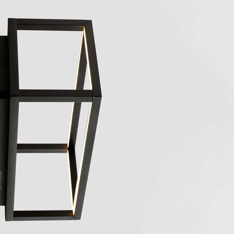 Faro Barcelona LE PETIT Wandleuchte Schwarz - Mit Integrierter LED, Für Schlafzimmer Und Hotelzimmer