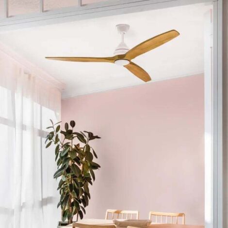 Energiespar Deckenventilator Alo Weiß mit LED