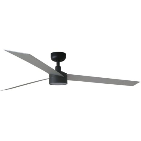 CRUISER XL Lüfter mit Licht schwarz/Aluminium 34287-1TW
