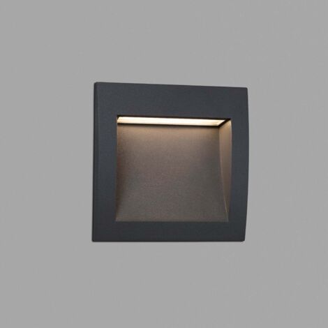Faro Barcelona PATH Wandleuchte – Dunkelgrau, LED 9W, 3000K, Energielass A+