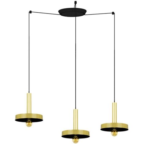 WHIZZ Hängelampe gold/schwarz 3L 20161-3L (1/4)