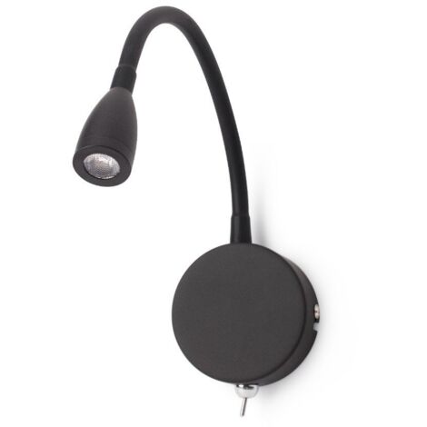 Brightmax Wandleselampe - 3W LED Leselampe Mit Verstellbarem Arm