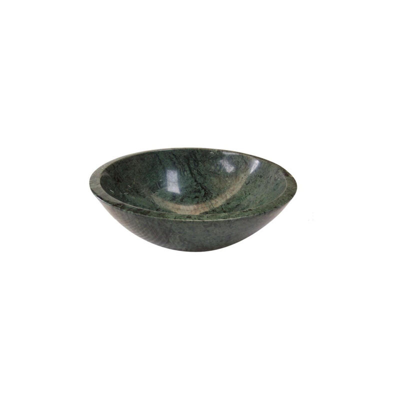 Saniclass Pesca Indian Green Vasque à poser 43x43x13.5cm Marbre Vert