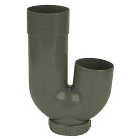 Wavin hwa siphon manchon/spigot gris 80mm (1/3)