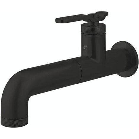 Crosswater Union Mitigeur Lavabo Encastrable Simple Noir Mat