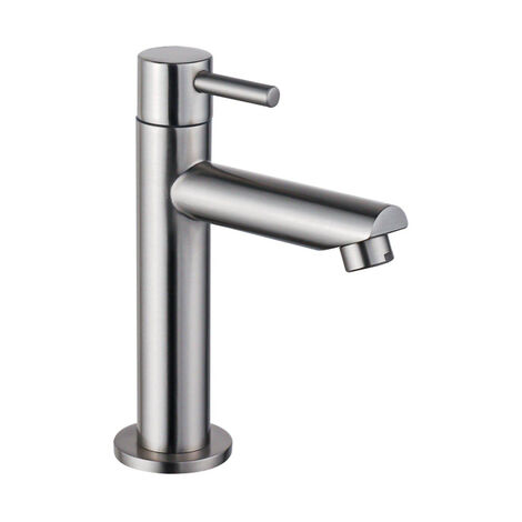 FugaFlow Eccelente Sobrado Robinet lave-mains - 14.4cm - eau froide - Inox brossé PVD (1/5)