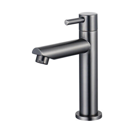 FugaFlow Eccelente Sobrado Robinet lave-mains - 14.4cm - Montage en saillie - 1 trou - Finition PVD brosse gunmetal.