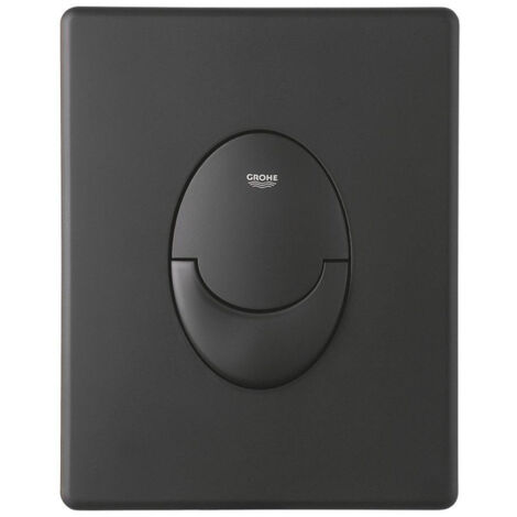 Grohe Skate Air Plaque de déclenchement 15.6x19.7cm - Dual Flush - vertical - Phantom noir