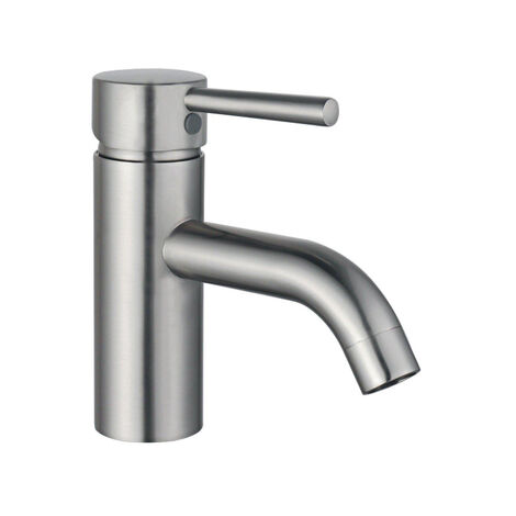 FugaFlow Eccelente Sobrado Robinet de lavabo H14.6cm 1 trou à poser Inox brossé (1/4)