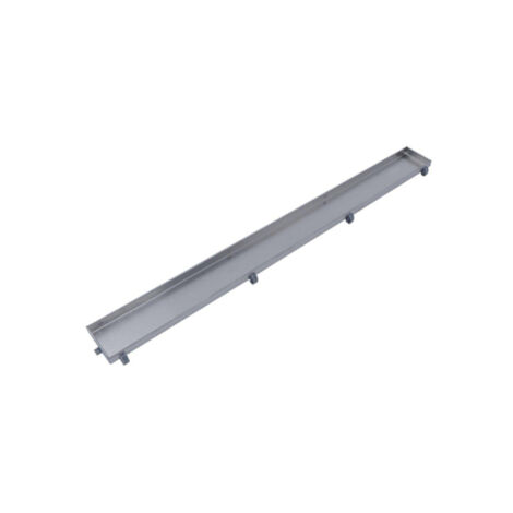 FugaFlow Eccelente Anta Grille à carreler 100cm en acier inoxydable (1/4)