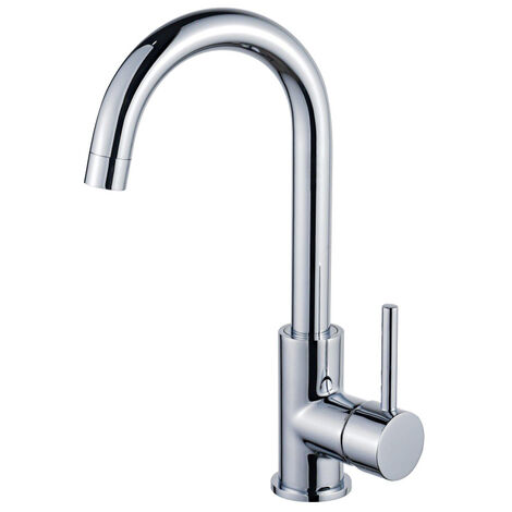 FugaFlow Eccelente Sobrado Mitigeur lavabo rehaussé avec bec rotatif Chrome (1/4)