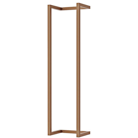FugaFlow Eccelente Sobrado Portant serviette 95x25x20cm - cuivre brossé (1/4)